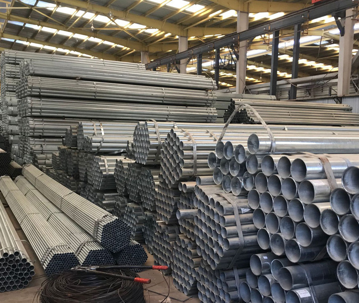 长寿q235b热镀锌带钢管